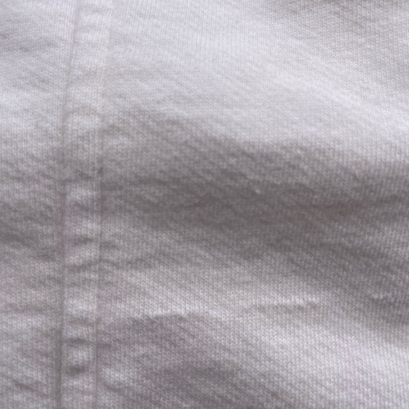 Vineyard Vines White Sweatshirt Pink Accents Small Quarter Zip - Picture 9 of 11